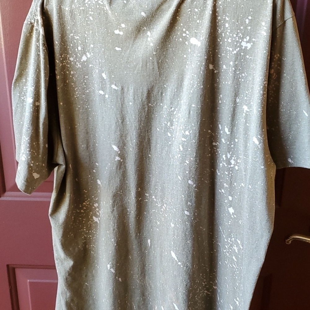 Southern Bliss acid wash tan/ olive Beth Dutton SS Tee XXL - Picture 4 of 6